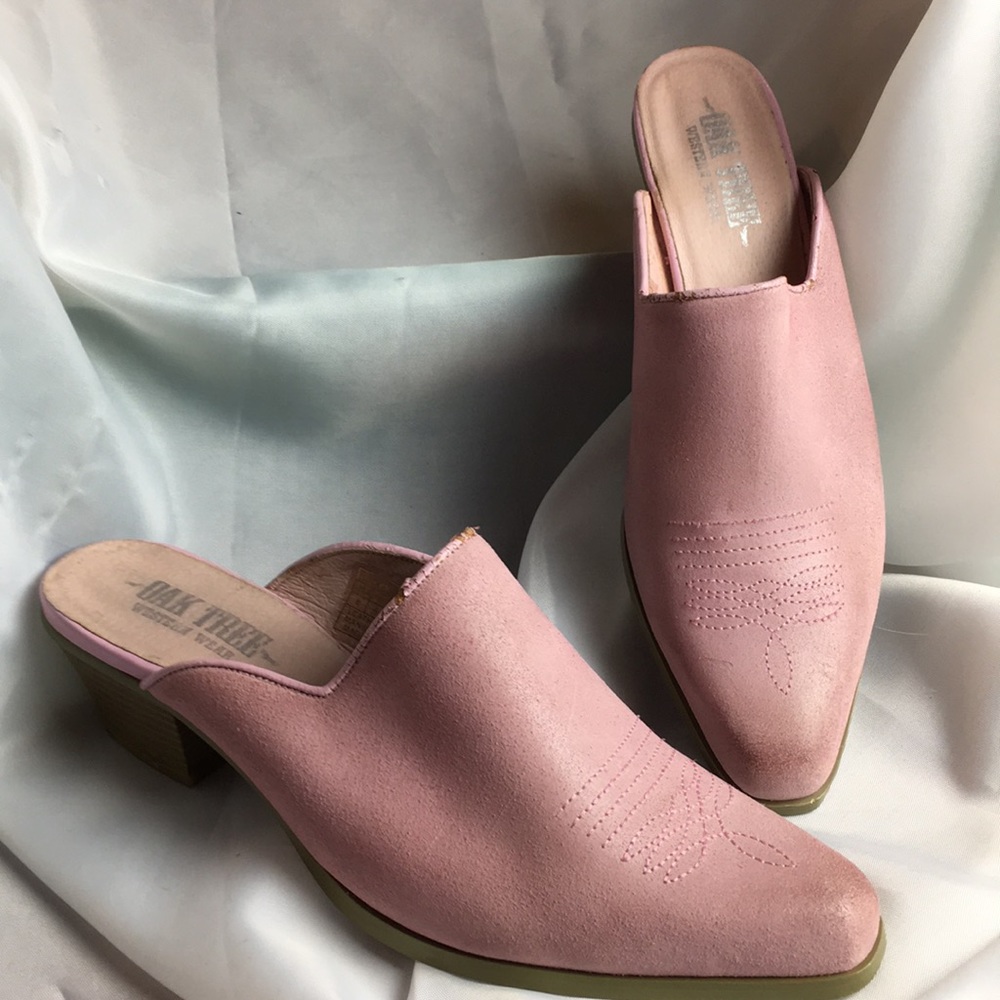 Pink Oak Tree mules